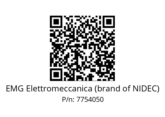   EMG Elettromeccanica (brand of NIDEC) 7754050