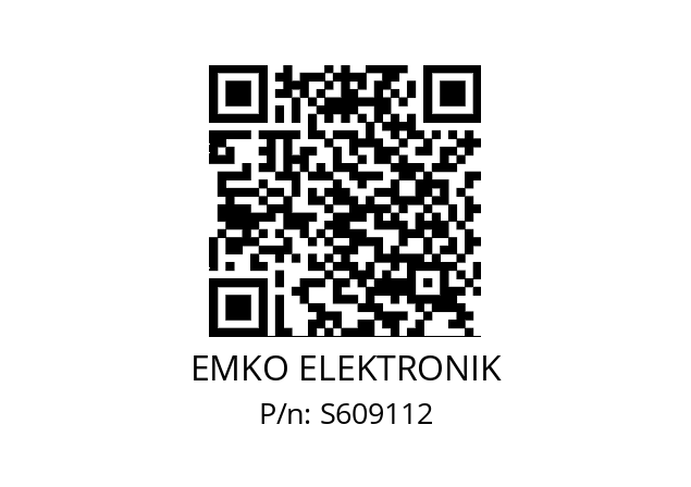   EMKO ELEKTRONIK S609112