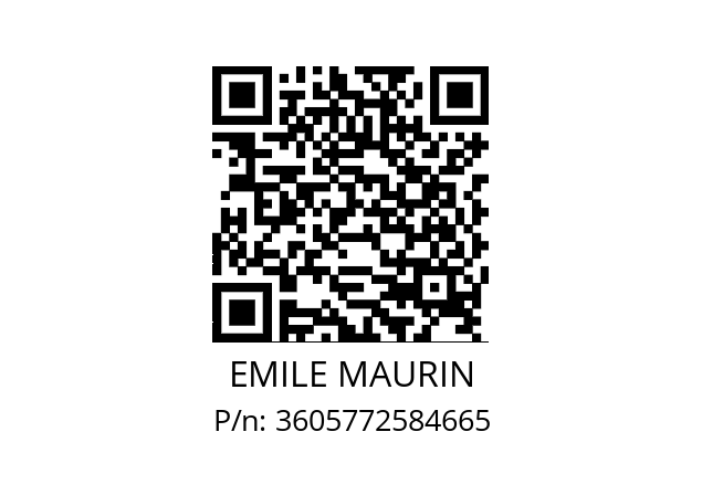   EMILE MAURIN 3605772584665