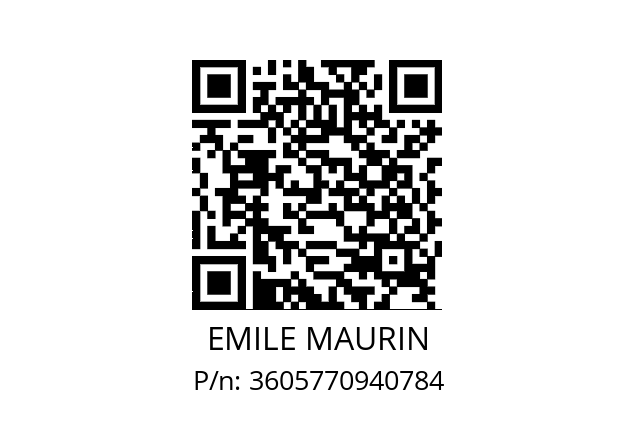   EMILE MAURIN 3605770940784