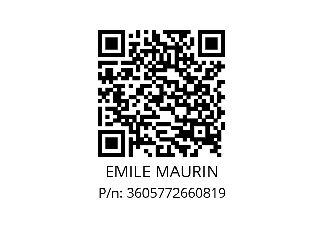   EMILE MAURIN 3605772660819