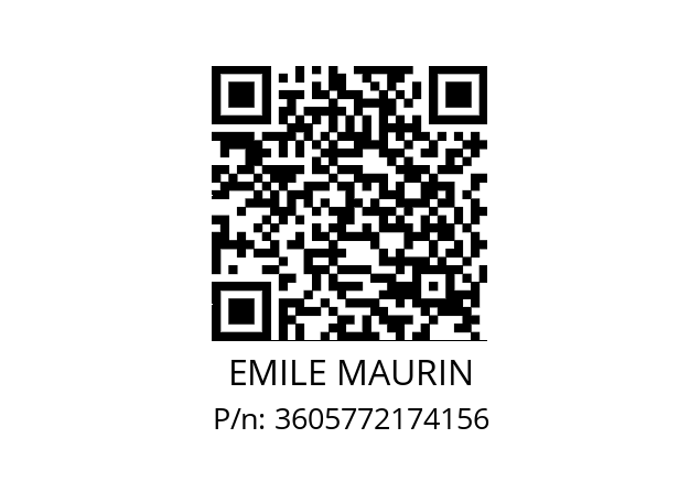   EMILE MAURIN 3605772174156