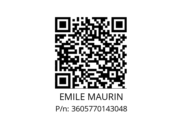   EMILE MAURIN 3605770143048