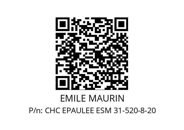   EMILE MAURIN CHC EPAULEE ESM 31-520-8-20