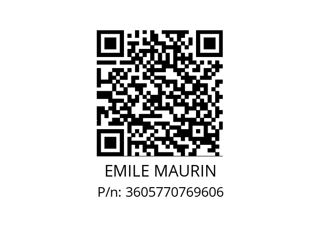   EMILE MAURIN 3605770769606