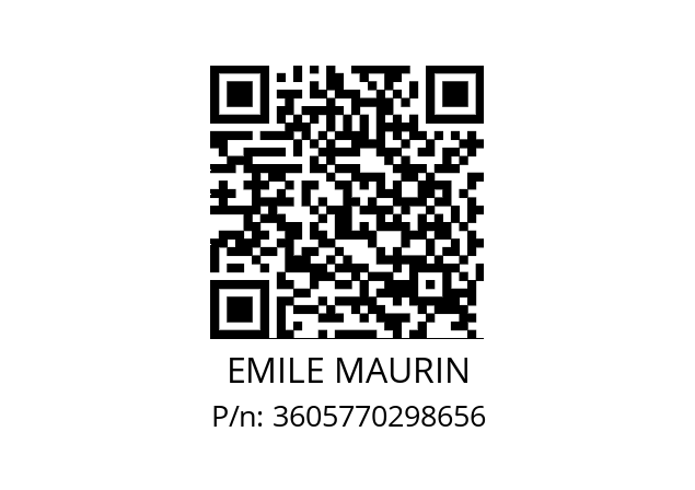   EMILE MAURIN 3605770298656