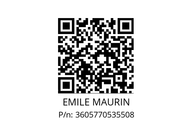   EMILE MAURIN 3605770535508