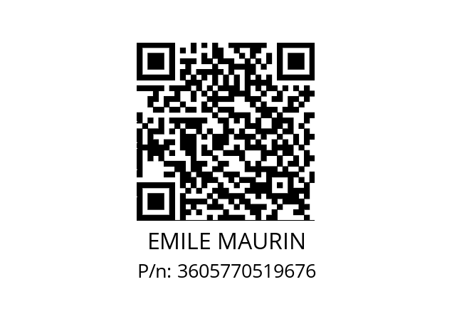   EMILE MAURIN 3605770519676