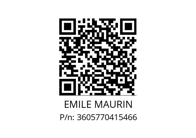   EMILE MAURIN 3605770415466