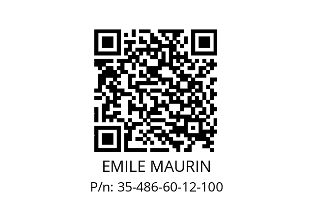   EMILE MAURIN 35-486-60-12-100