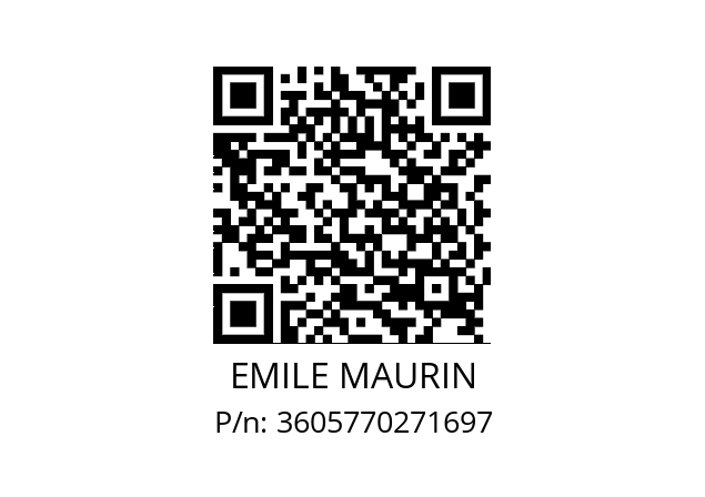   EMILE MAURIN 3605770271697