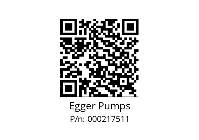   Egger Pumps 000217511