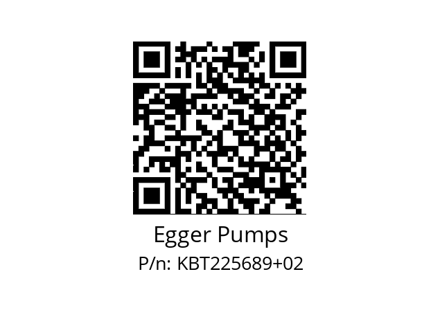   Egger Pumps KBT225689+02