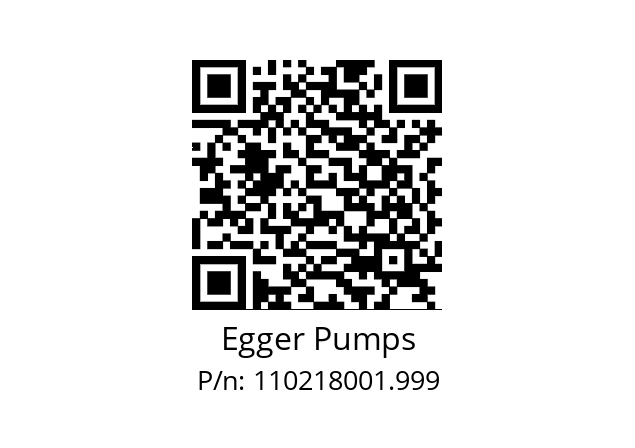   Egger Pumps 110218001.999