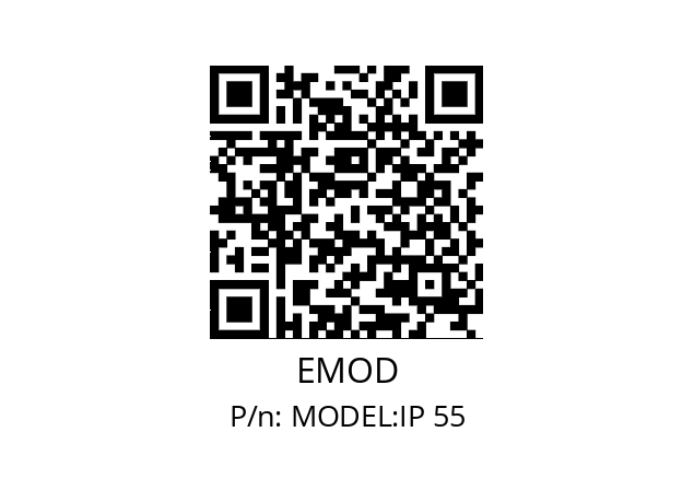   EMOD MODEL:IP 55