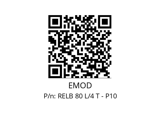   EMOD RELB 80 L/4 T - P10