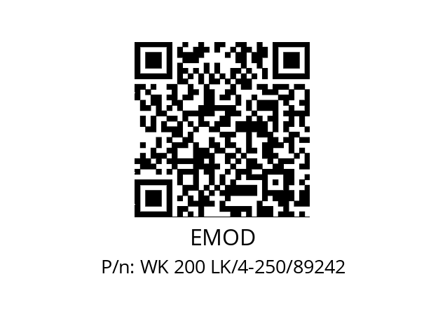   EMOD WK 200 LK/4-250/89242