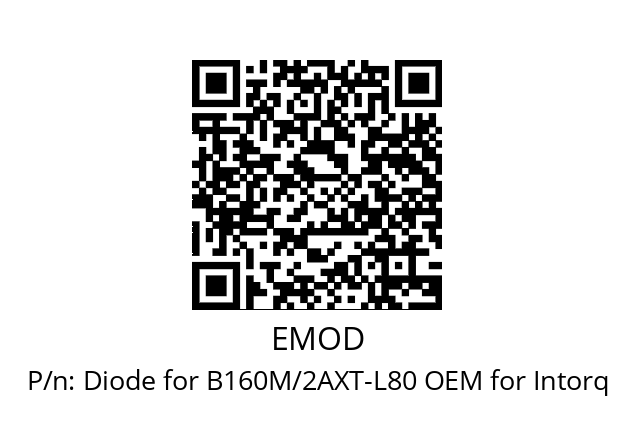   EMOD Diode for B160M/2AXT-L80 OEM for Intorq