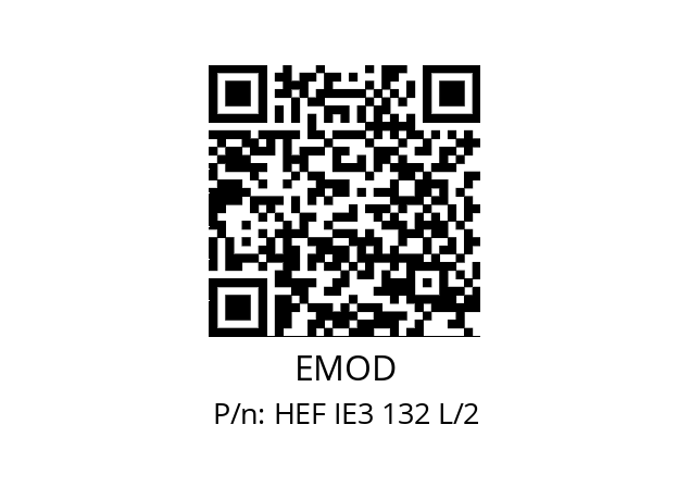   EMOD HEF IE3 132 L/2