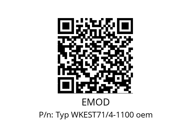   EMOD Typ WKEST71/4-1100 oem