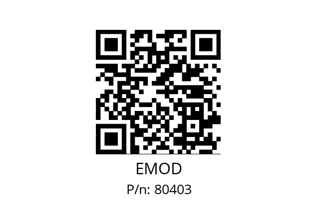   EMOD 80403