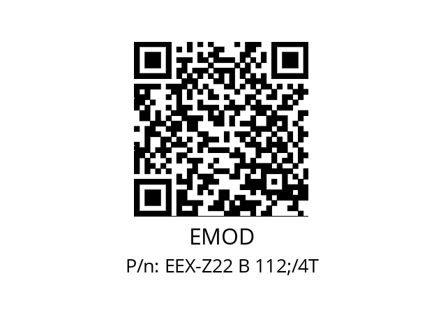   EMOD EEX-Z22 B 112;/4T