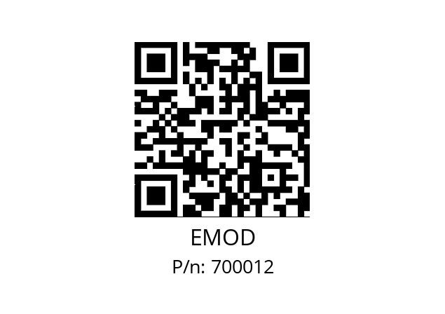   EMOD 700012