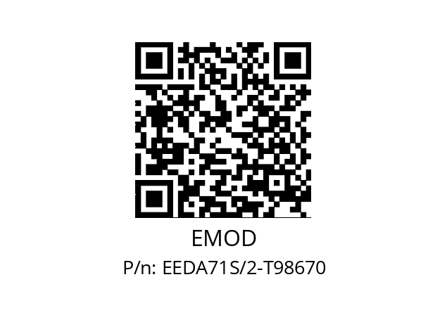   EMOD EEDA71S/2-T98670