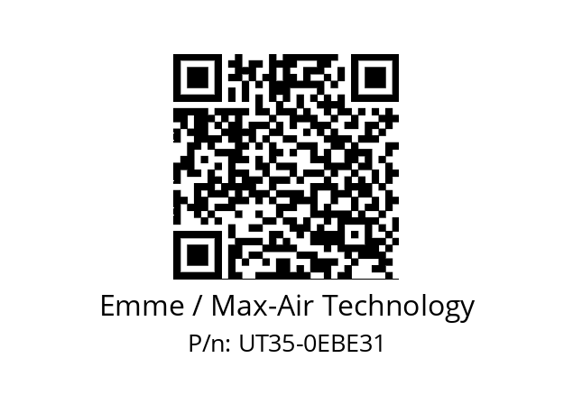   Emme / Max-Air Technology UT35-0EBE31