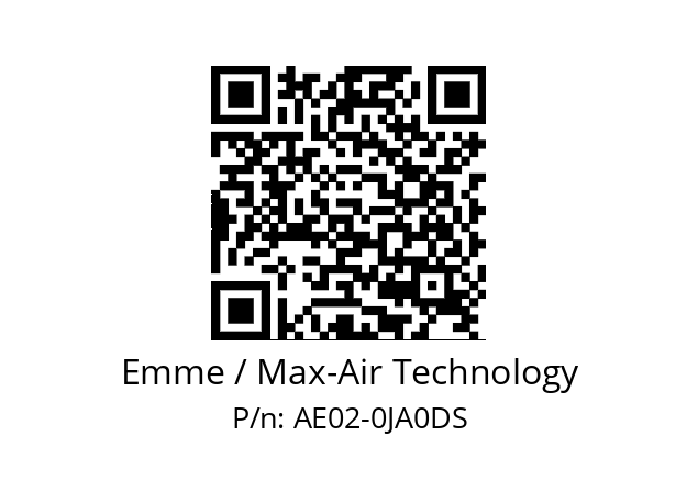   Emme / Max-Air Technology AE02-0JA0DS