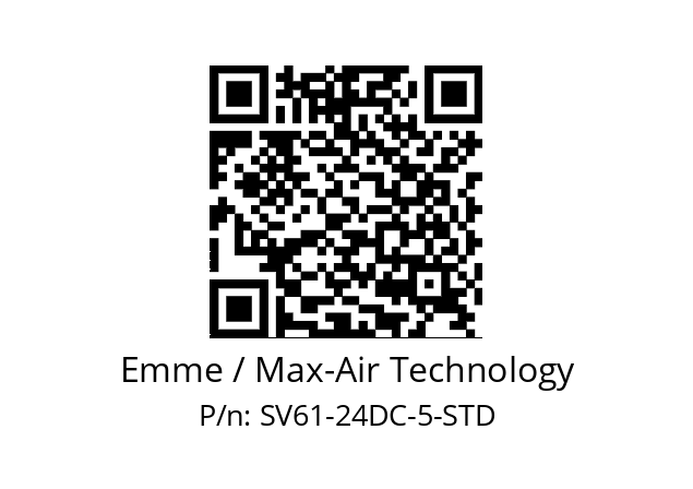   Emme / Max-Air Technology SV61-24DC-5-STD