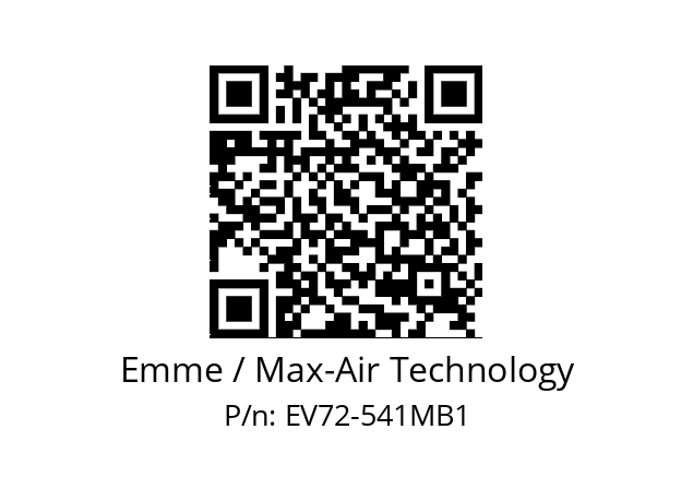   Emme / Max-Air Technology EV72-541MB1