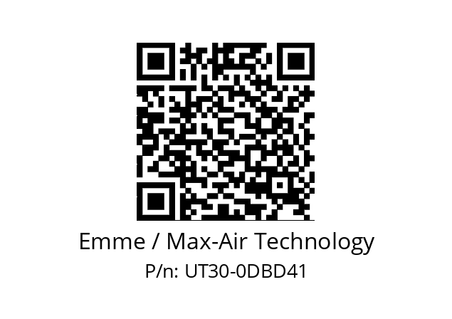   Emme / Max-Air Technology UT30-0DBD41