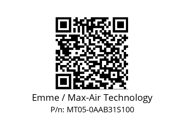   Emme / Max-Air Technology MT05-0AAB31S100