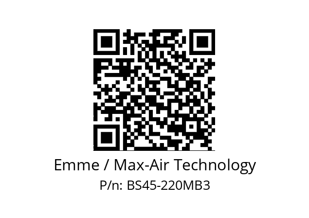   Emme / Max-Air Technology BS45-220MB3