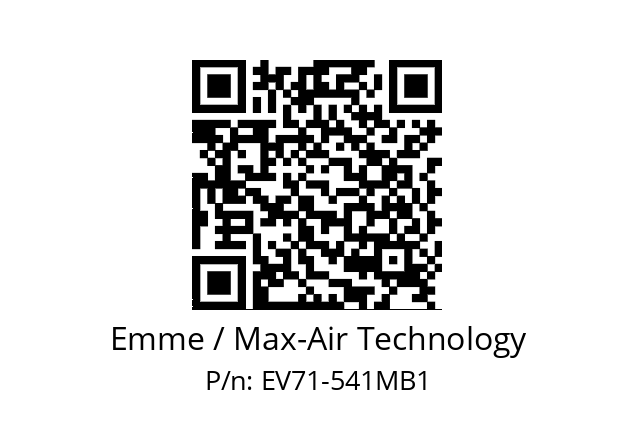   Emme / Max-Air Technology EV71-541MB1