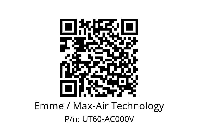   Emme / Max-Air Technology UT60-AC000V