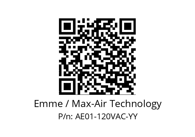   Emme / Max-Air Technology AE01-120VAC-YY