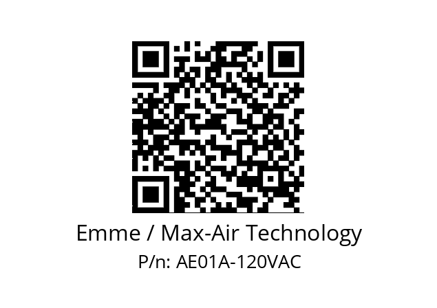   Emme / Max-Air Technology AE01A-120VAC