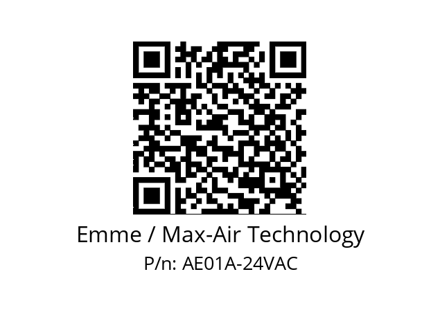   Emme / Max-Air Technology AE01A-24VAC