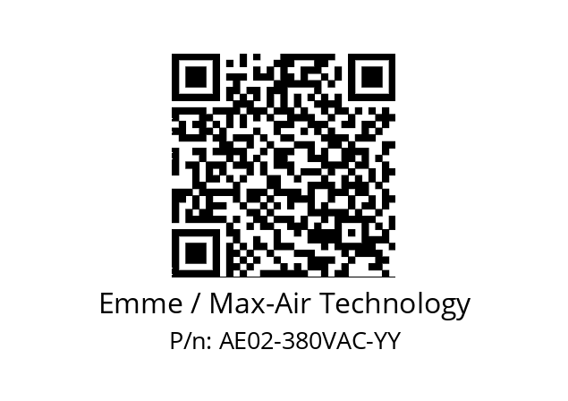   Emme / Max-Air Technology AE02-380VAC-YY