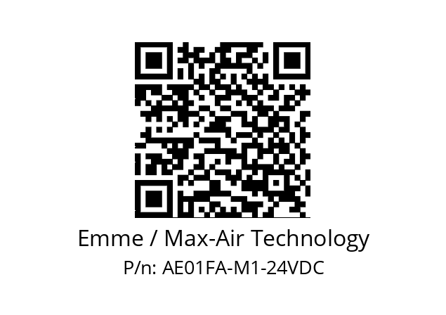   Emme / Max-Air Technology AE01FA-M1-24VDC