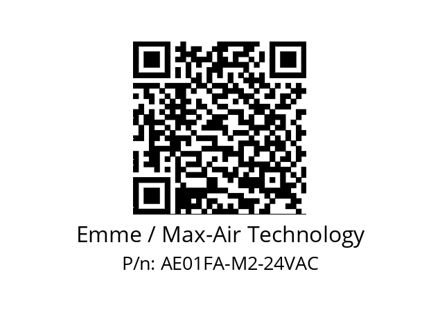   Emme / Max-Air Technology AE01FA-M2-24VAC