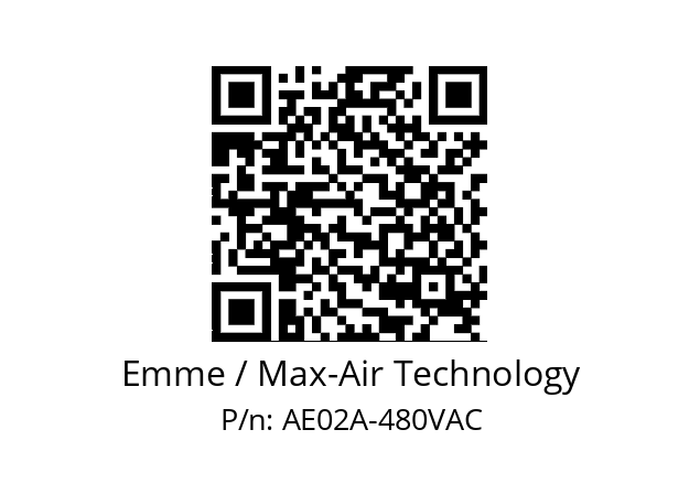   Emme / Max-Air Technology AE02A-480VAC