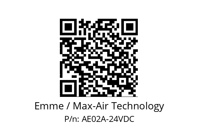   Emme / Max-Air Technology AE02A-24VDC