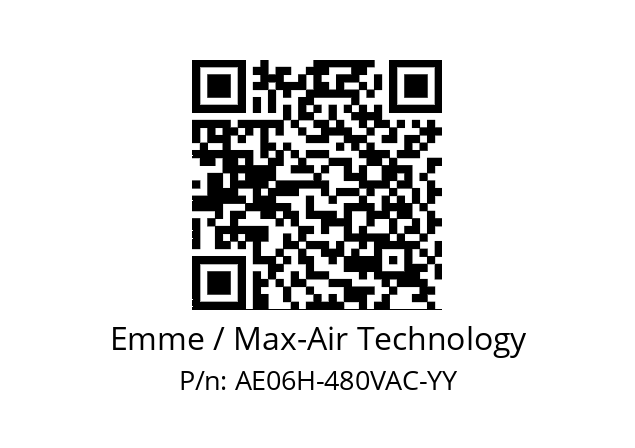   Emme / Max-Air Technology AE06H-480VAC-YY