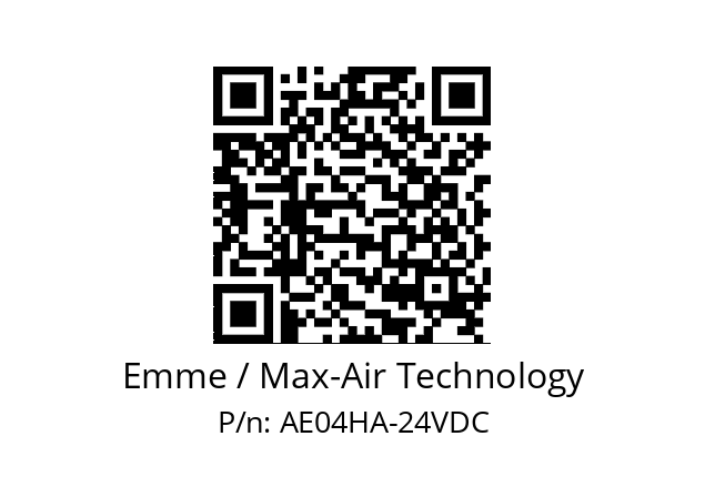   Emme / Max-Air Technology AE04HA-24VDC