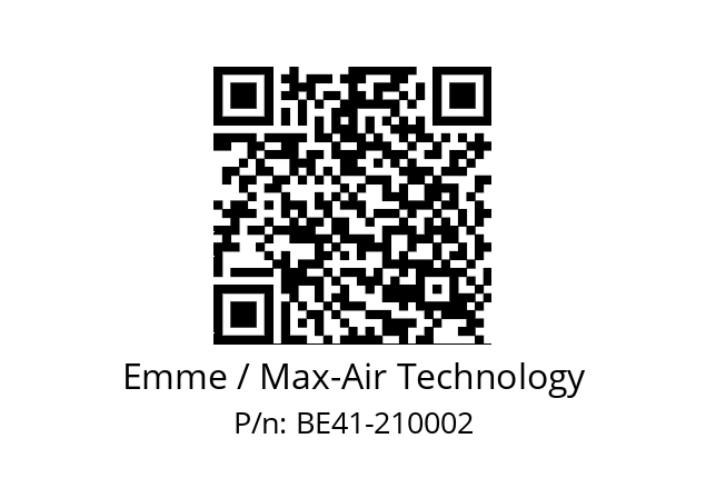   Emme / Max-Air Technology BE41-210002