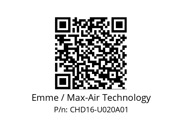   Emme / Max-Air Technology CHD16-U020A01