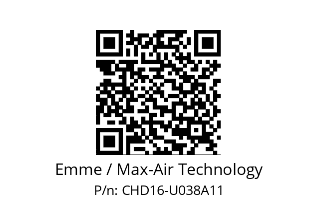   Emme / Max-Air Technology CHD16-U038A11